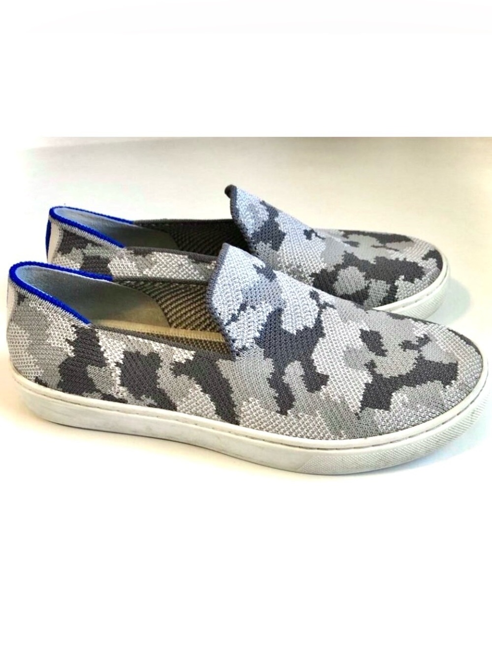 ROTHY'S The Kids Sneaker Slip-on Grey Camo 3